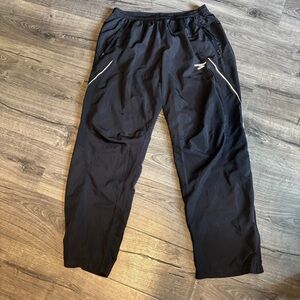 Brooks Black Shelter Technology Wind Breaker Pants